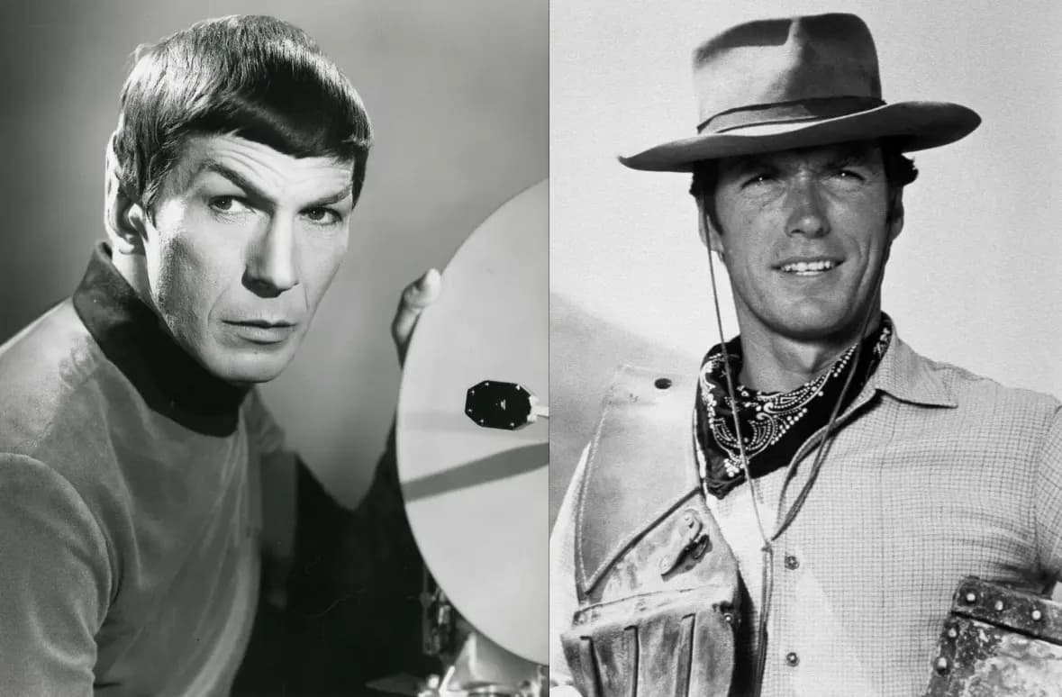 Spock and Rowdy Yates