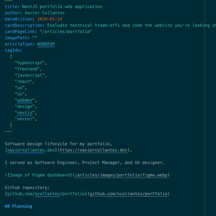 free video: python and javascript portfolio web app... NextJS Portfolio Web Application - Xavier Collantes